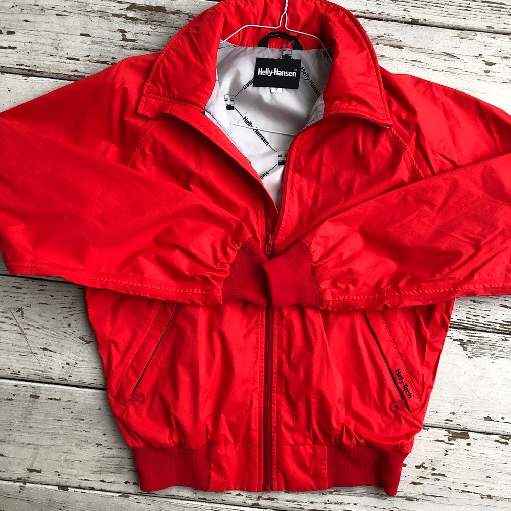 Helly Hansen Helly Tech Nylon Red Jacket/Like New… - image 2